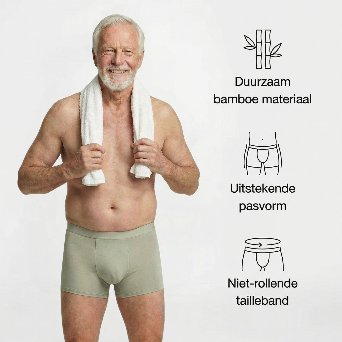 BamFitPro™ | Ademend Bamboe Boxershort | 2+3 GRATIS