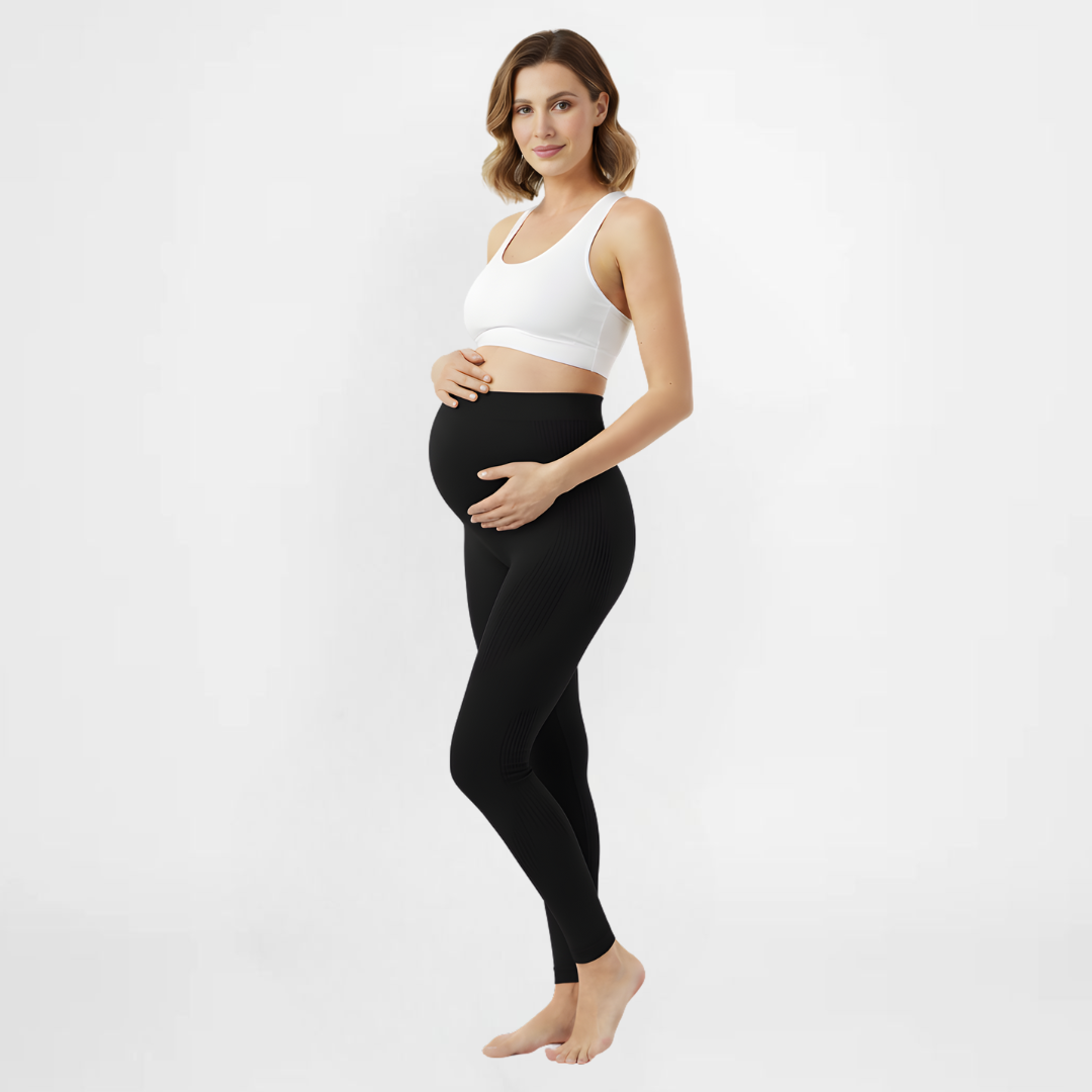 MamaShape™ | Hoge Taille Zwangerschapsleggings | 1+1 GRATIS