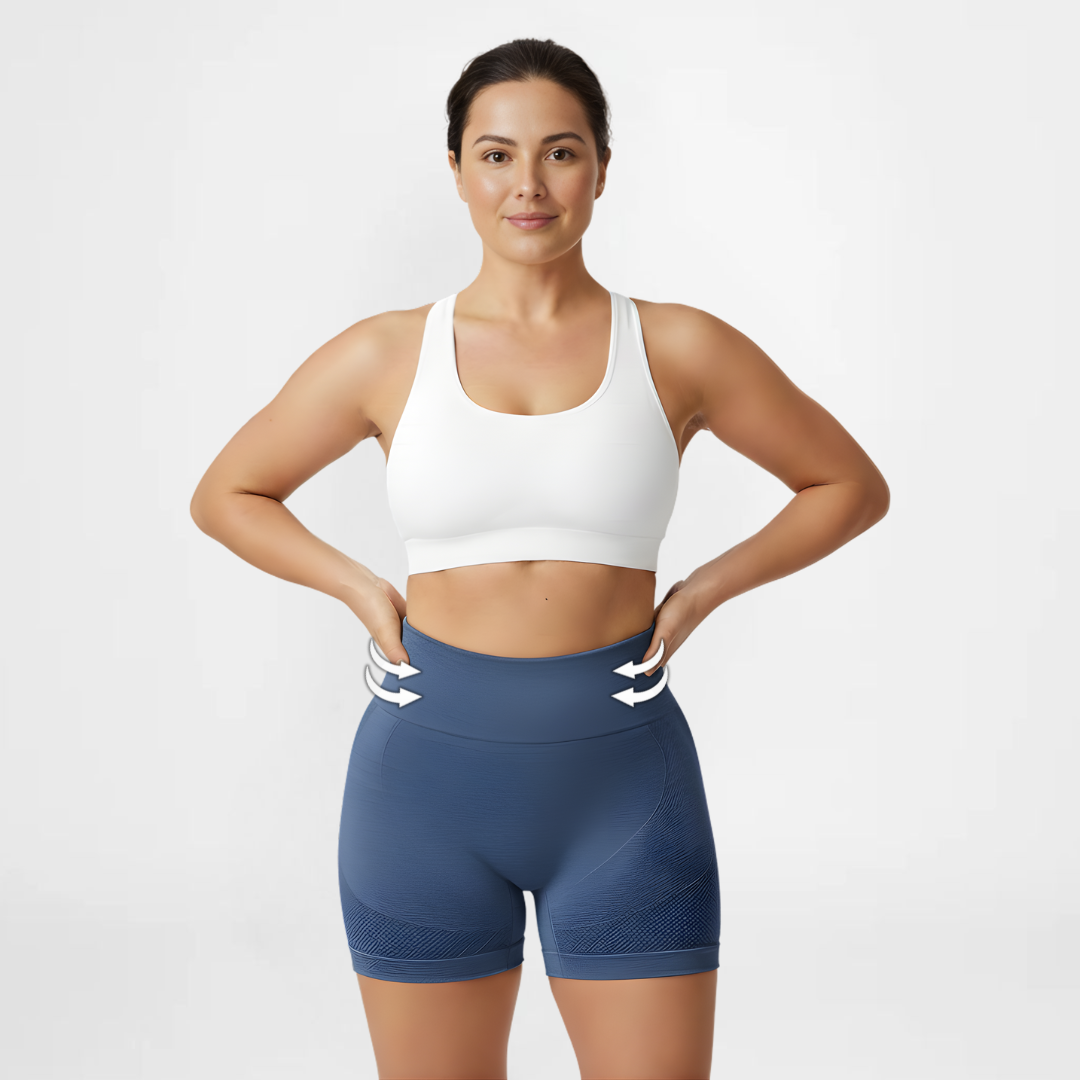 SportPro™ | Stijlvolle hoge taille shorts | 1+1 GRATIS