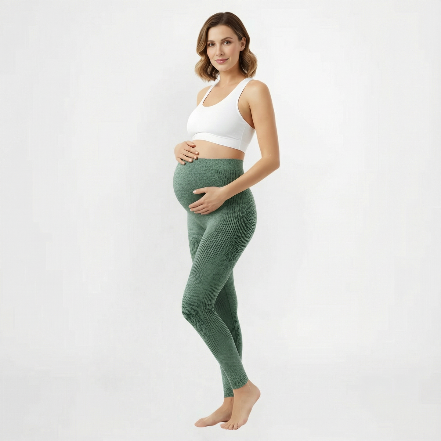 MamaShape™ | Hoge Taille Zwangerschapsleggings | 1+1 GRATIS