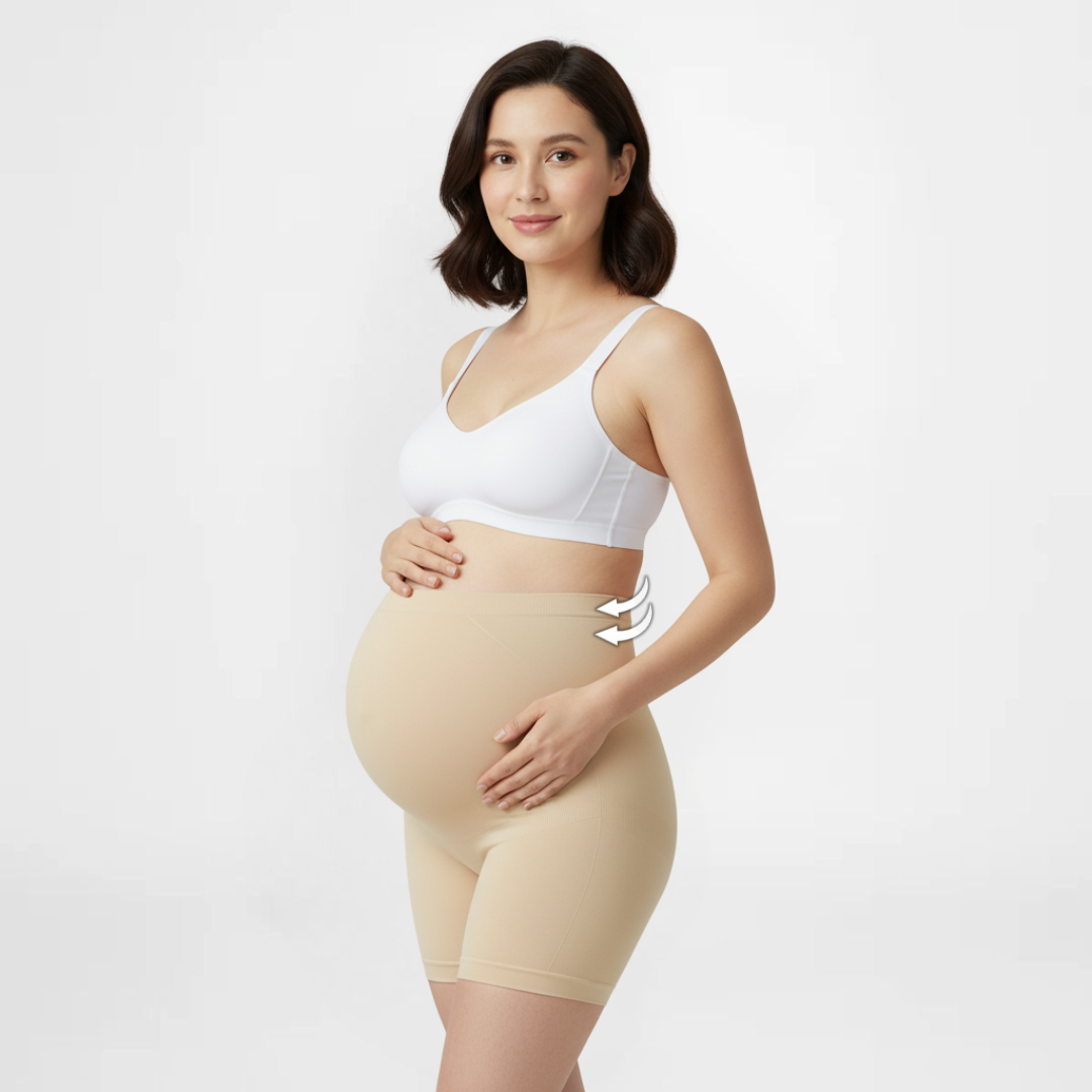 MommyFit™ | Naadloze Zwangerschapsshorts | 1+1 GRATIS
