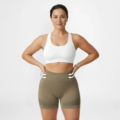 SportPro™ | Stijlvolle hoge taille shorts | 1+1 GRATIS