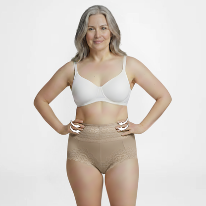 SlipEase™ | Hoge taille sexy kant ondergoed | 5+5 GRATIS