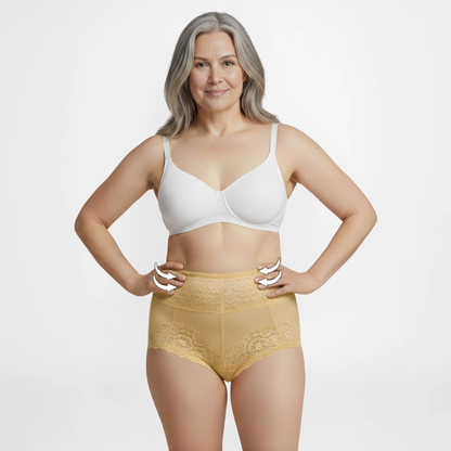 SlipEase™ | Hoge taille sexy kant ondergoed | 5+5 GRATIS