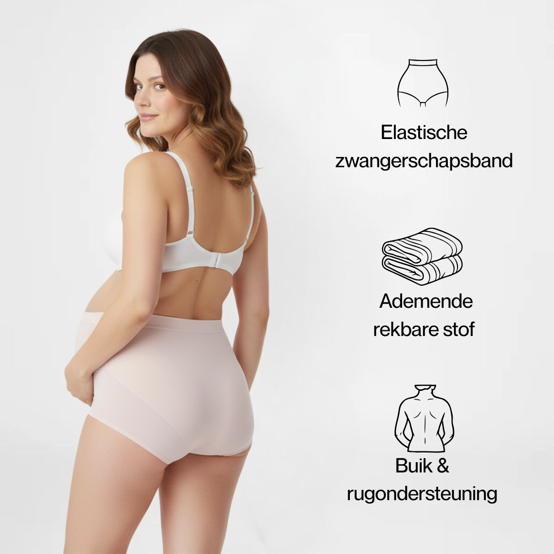 MamaPro™ | Ademend Hoog Taille Zwangerschapsondergoed | 2+1 GRATIS