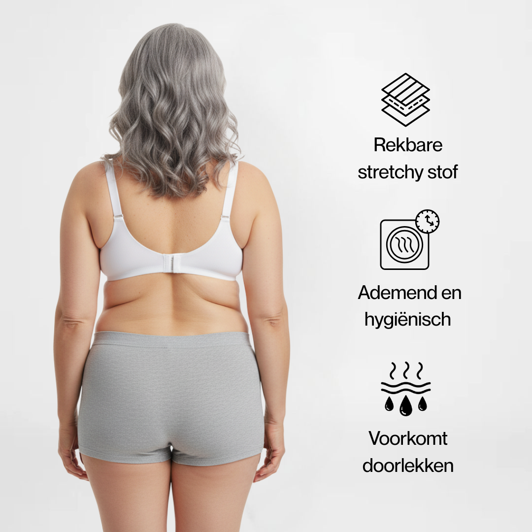 LeakLess™ | Menstruatie Boxershort | 1+1 GRATIS