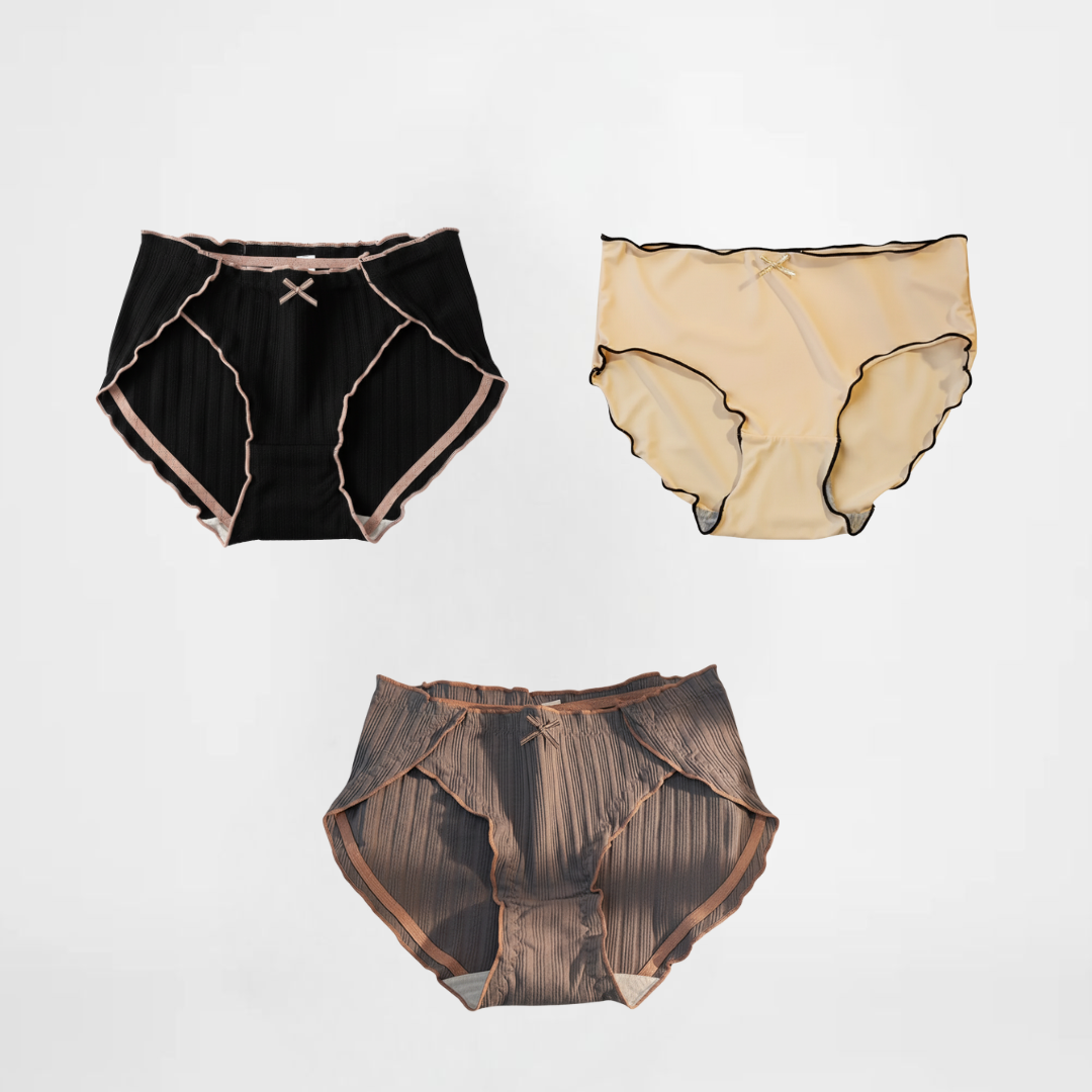 SweetBow™ | Elegante geribbelde ondergoed | 3+3 GRATIS