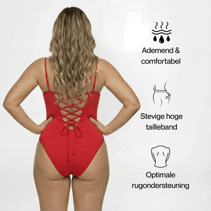 SwimShaper™ | Elegant badpak met verstelbare touwtjes