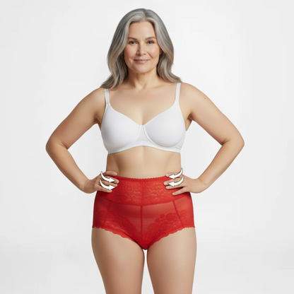 SlipEase™ | Hoge taille sexy kant ondergoed | 5+5 GRATIS