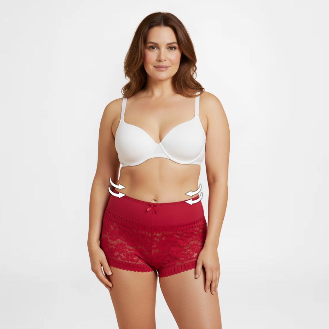 FitCurve™ | Hoge taille PLUS-SIZE onderbroeken | 4+4 GRATIS