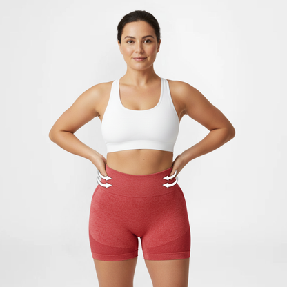 SportPro™ | Stijlvolle hoge taille shorts | 1+1 GRATIS