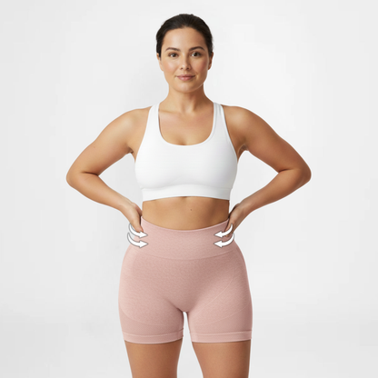 SportPro™ | Stijlvolle hoge taille shorts | 1+1 GRATIS