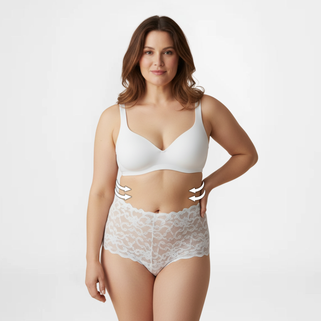LaceSeduction™ | Elegante hoge taille onderbroeken | 2+3 GRATIS