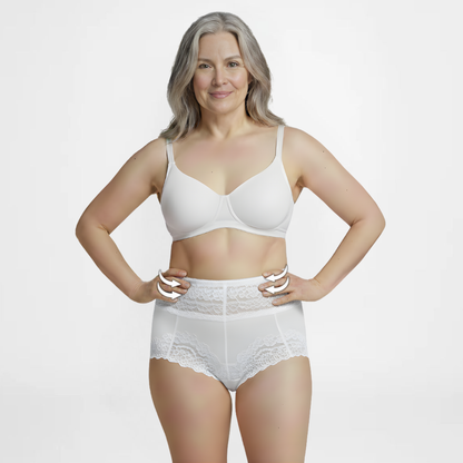 SlipEase™ | Hoge taille sexy kant ondergoed | 5+5 GRATIS