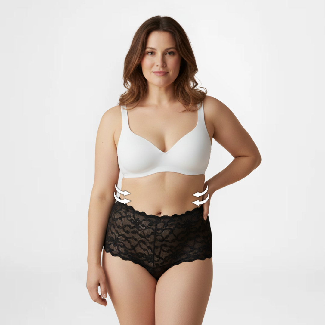 LaceSeduction™ | Elegante hoge taille onderbroeken | 2+3 GRATIS